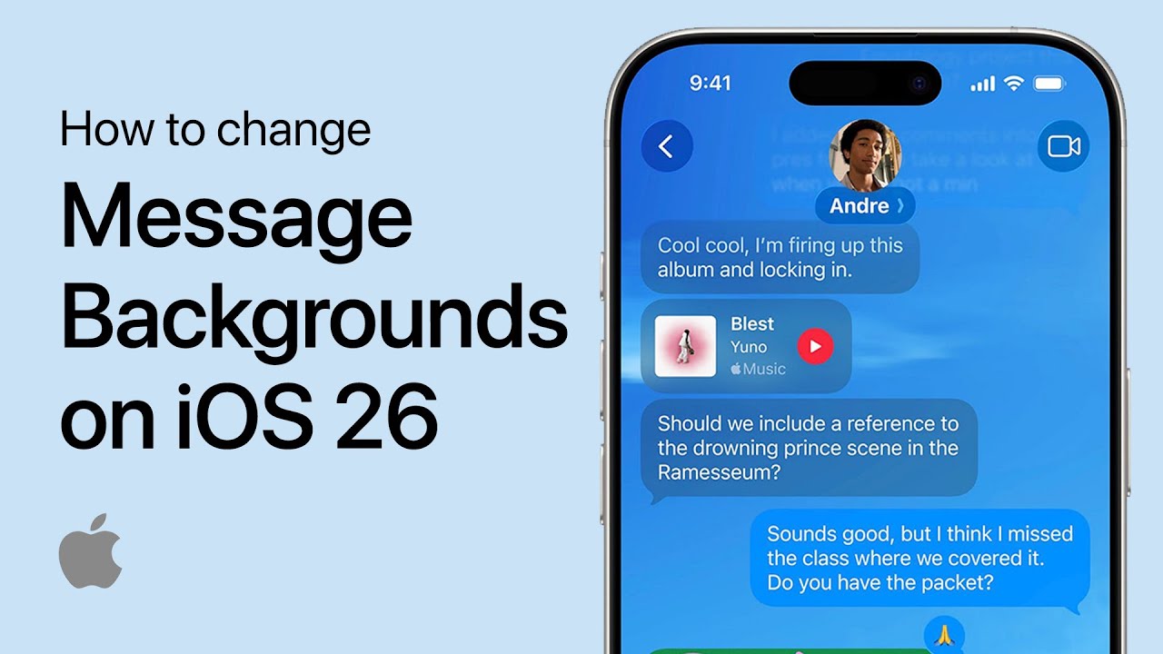 How to Change Message Backgrounds in iOS 26 (iPhone)